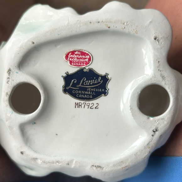 Antique hand-painted china doll (late 1940s) - Picture 6 of 6